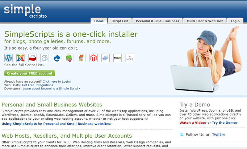 Bluehost Simple Scripts Fantastico Images, Photos, Reviews